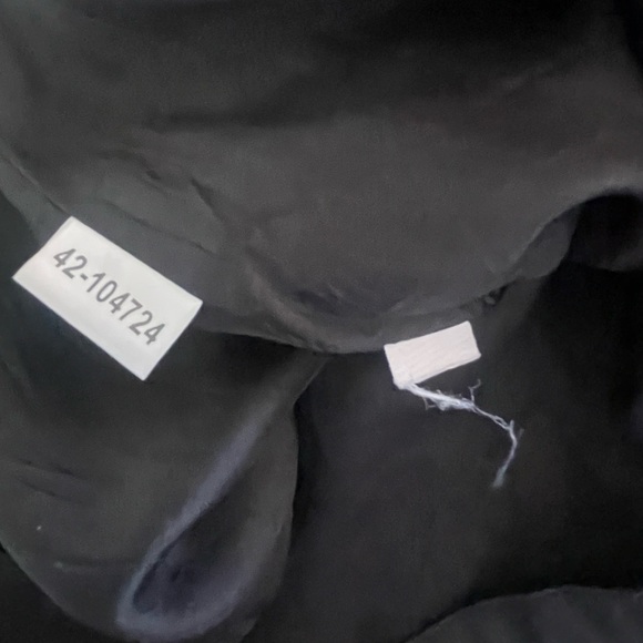 Ann Taylor | 100% Silk Black & White Floral Skirt. Size 12. Flare. Lined. - Picture 6 of 8